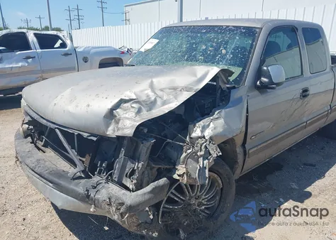 2002 Chevrolet Silverado 1500 Ls из США, поврежденный, VIN 2GCEC19W921204779